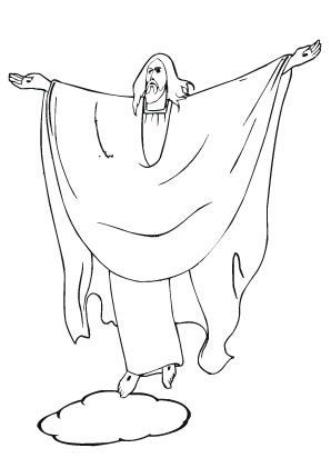 Ausmalbilder Jesus 5