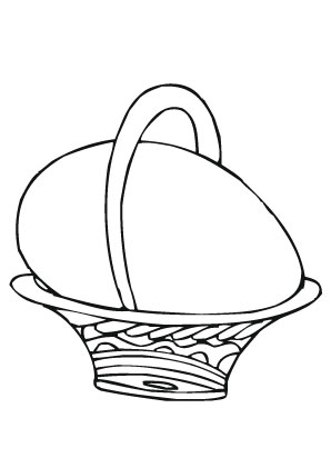 Ausmalbilder Riesen Osterei
